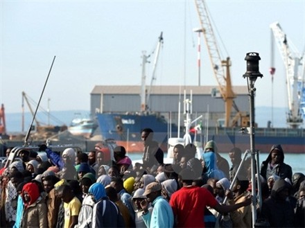 Lebih dari 5.000 migran diselematkan di Laut Tengah - ảnh 1